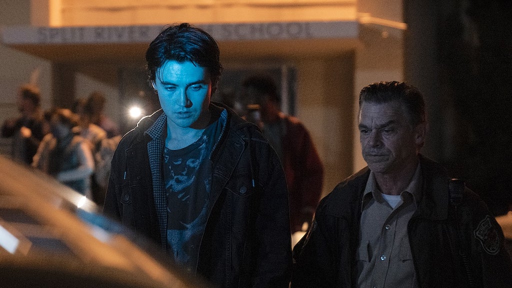 Spencer McPherson (left) as Xavier in Season 1 of "School SPirits"
