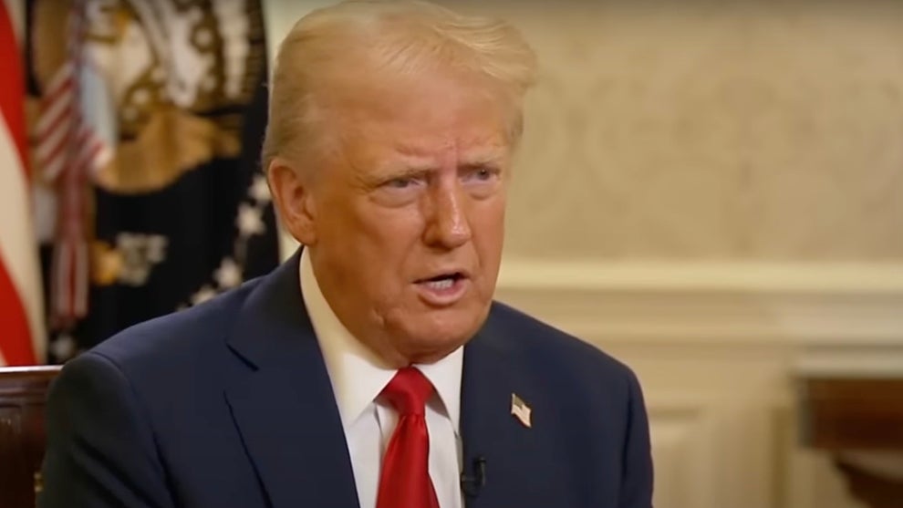 President Donald Trump on "Hannity" (Fox News)