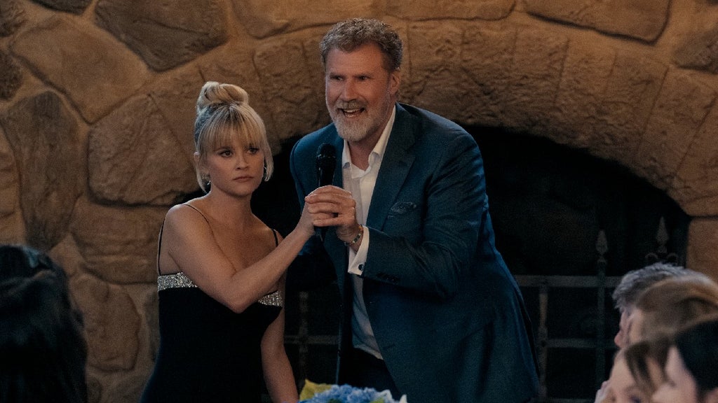 Will Ferrell and Reese Witherspoon in "You're Cordially Invited" (Prime Video)