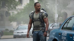 Anthony Mackie in "Captain America: The Winter Soldier."