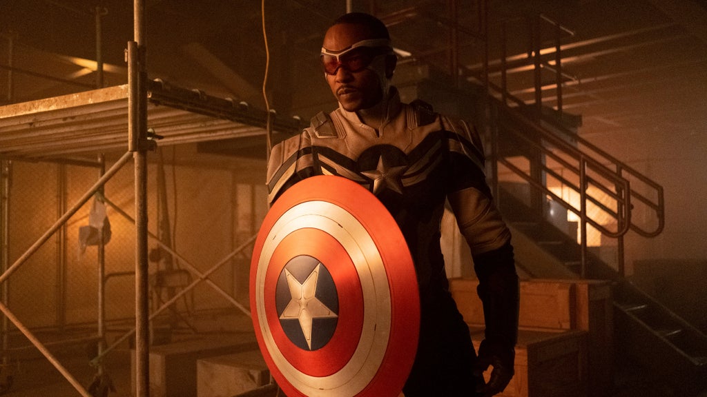 Anthony Mackie in "The Falcon and the Winter Soldier."