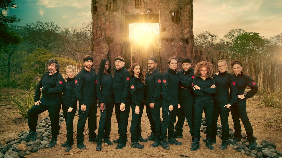 The cast of "Celebrity Bear Hunt" (Credit: Netflix)