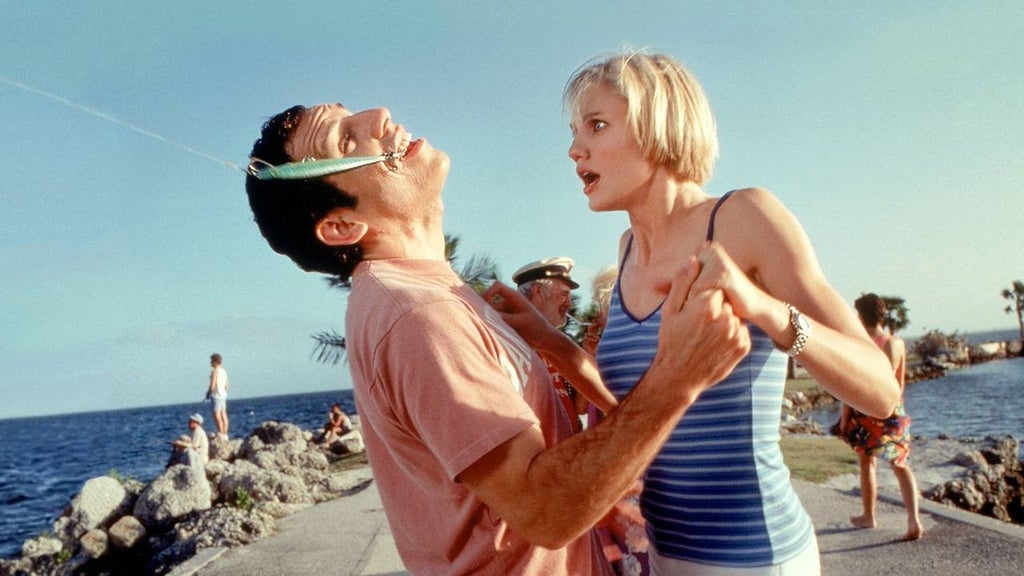 Ben Stiller and Cameron Diaz in "There's Something About Mary."