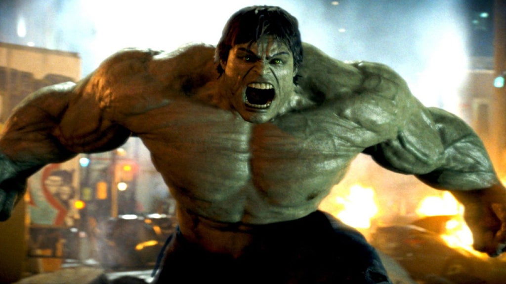 Bruce Banner rages in "The Incredible Hulk."