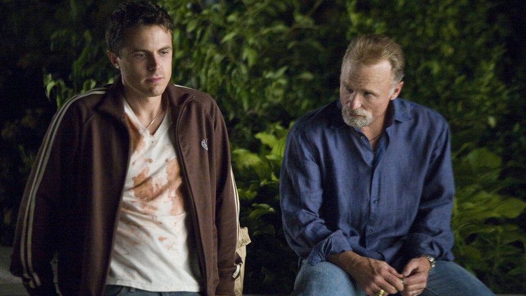Casey Affleck and Ed Harris in "Gone Baby Gone."