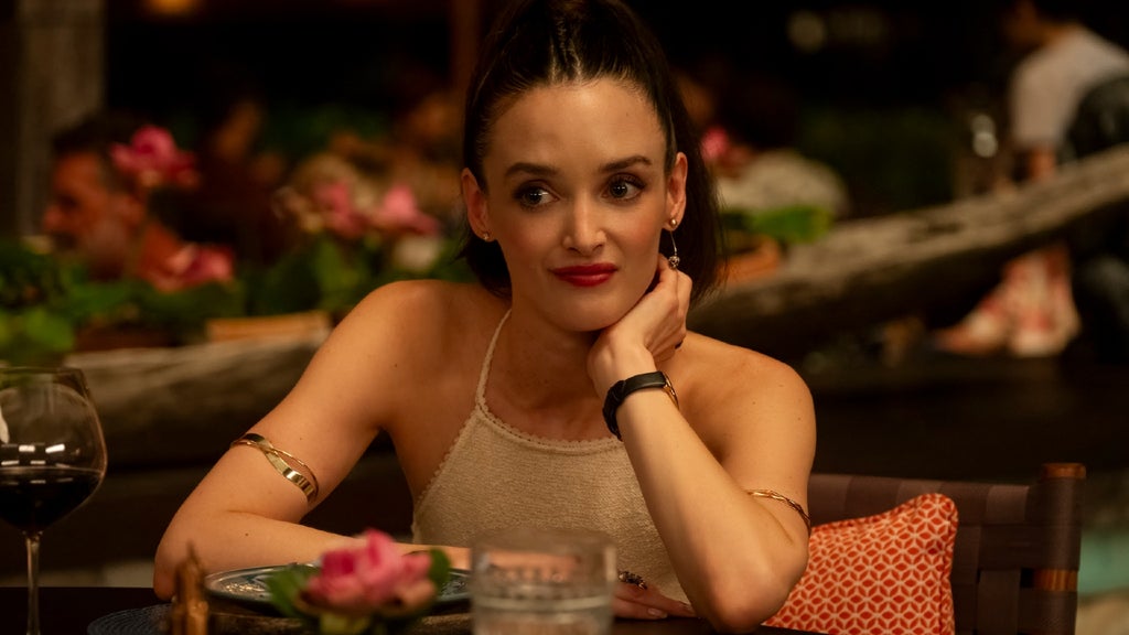 Charlotte Le Bon as Chloe in "The White Lotus" Season 3.