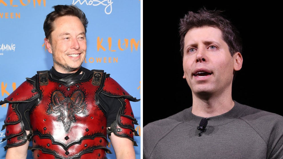 Elon Musk Sam Altman