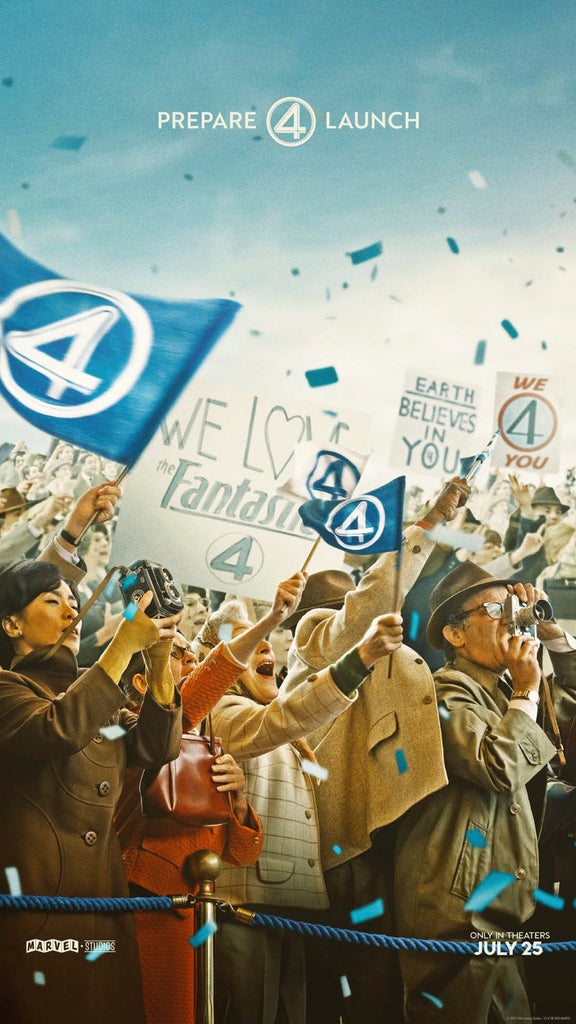 "The Fantastic Four: First Steps" poster