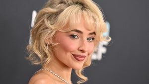 Sabrina Carpenter arrives for the 67th Annual Grammy Awards in Los Angeles (Robyn Beck/AFP)