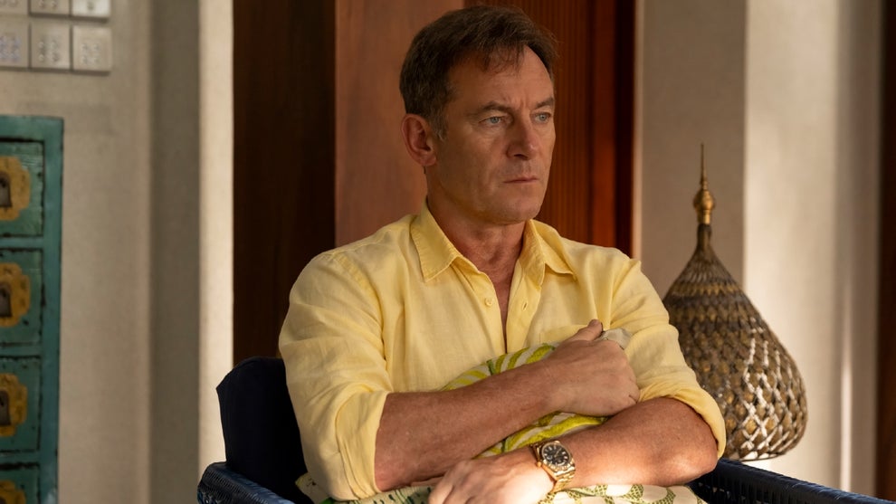 Jason Isaacs in "The White Lotus" Season 3, Episode 3.