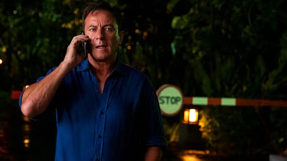 Jason Isaacs in "The White Lotus" (Credit: HBO)