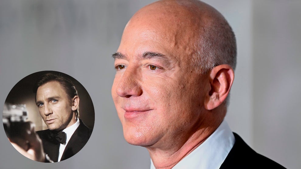 Jeff Bezos Rings of Power premiere James Bond