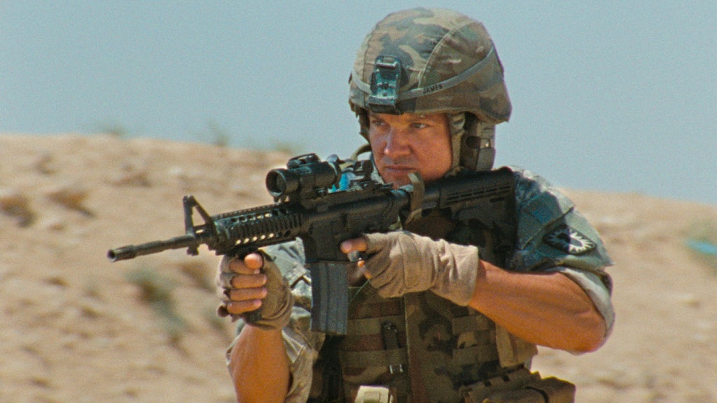 Jeremy Renner in "The Hurt Locker."