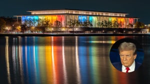 The John F. Kennedy Center of the Performing Arts (Credit: J. David Ake/Getty Images)