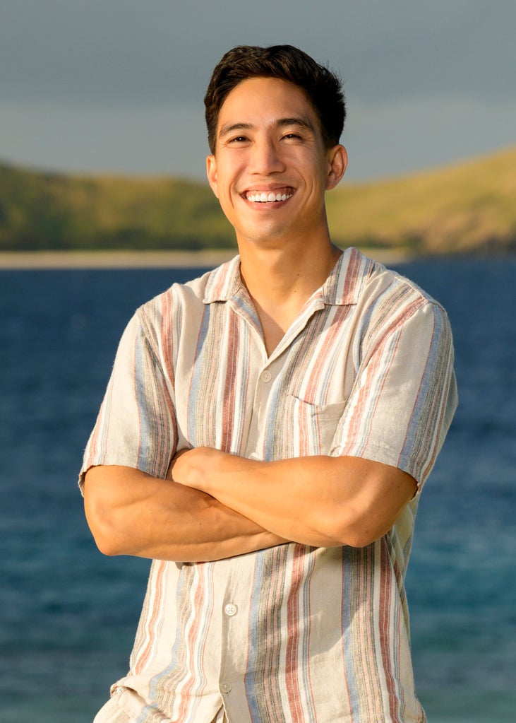 Kevin Leung from "Survivor" Season 48 (Credit: Robert Voets/CBS)