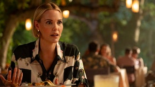‘The White Lotus’ Star Leslie Bibb Thinks Sam Rockwell’s Shocking Monologue Is What Mike White Is ‘Really Trying to Talk About’ | Video