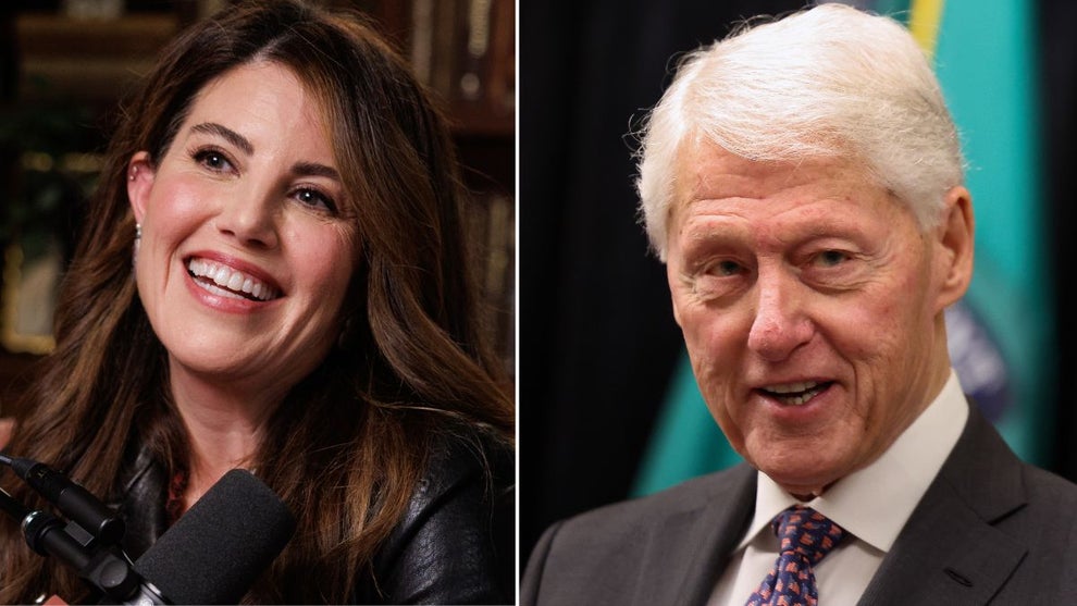 Monica Lewinsky on "Call Her Daddy" in 2025 and President Bill Clinton in 2024