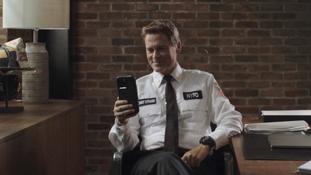 Rob Lowe in the series finale of "9-1-1: Lone Star"