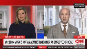 Stephen Miller on CNN (Credit: CNN)