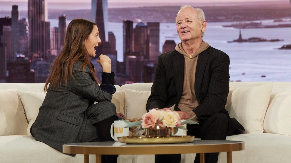 Billy Murray on "The Drew Barrymore Show" (Credit: The Drew Barrymore Show/Ash Bean)