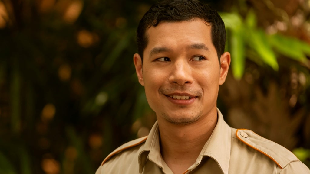 Tayme Thapthimthong as Gaitok in "The White Lotus" Season 3.