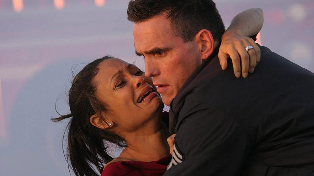Thandiwe Newton and Matt Dillon in "Crash."
