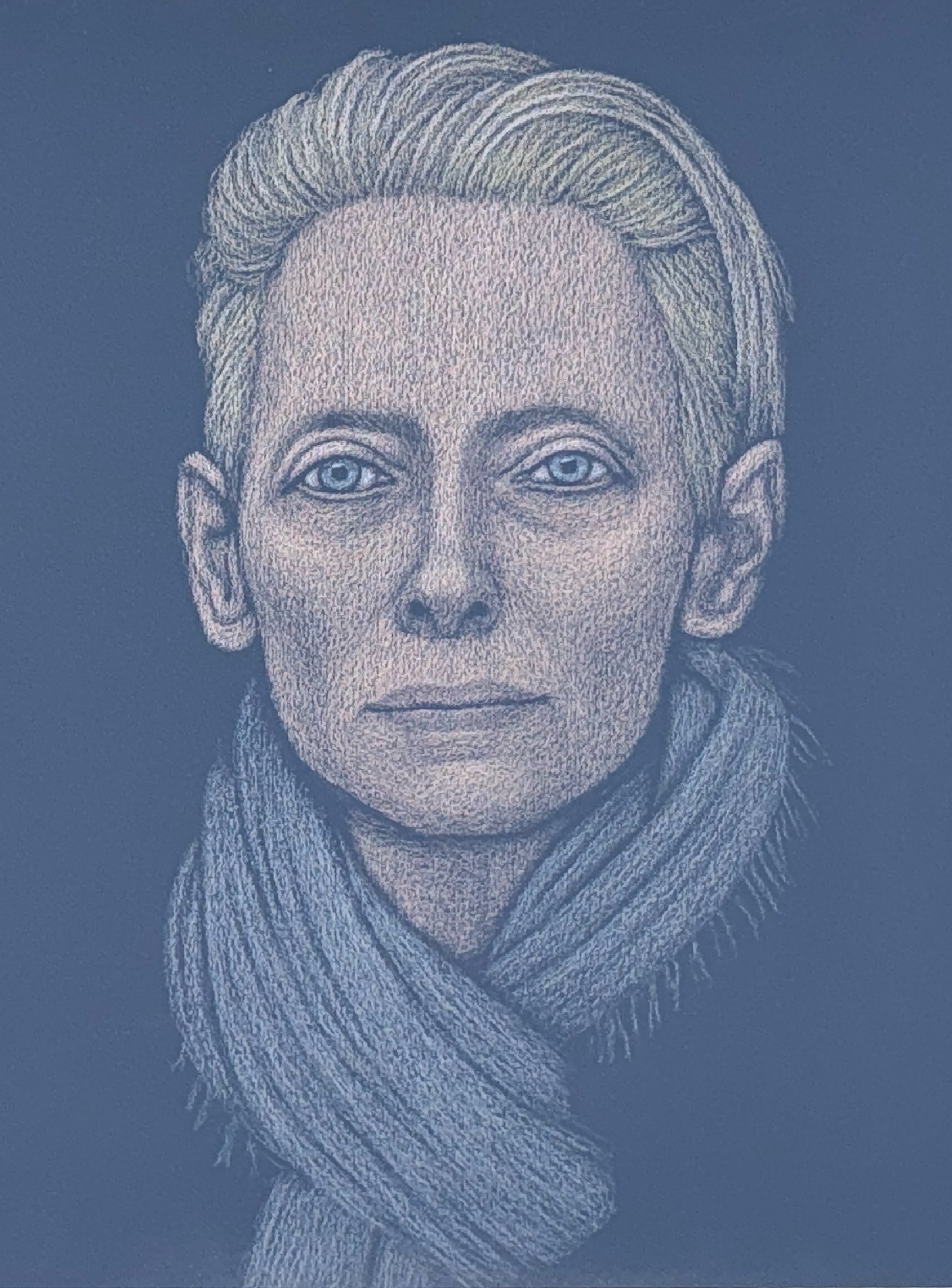 Ghost (2024) Pastel on Paper