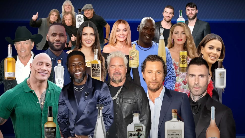Trump tariffs celebrity tequila brands Tonight Show NBC