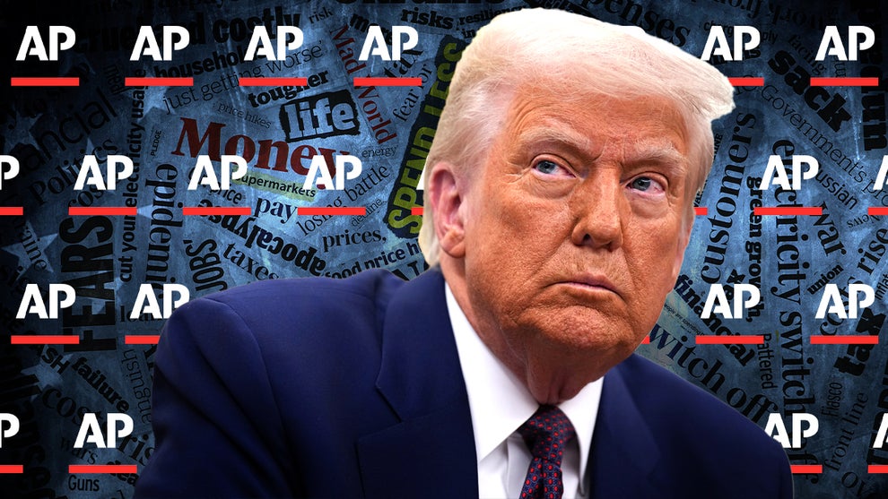 President Donald Trump AP News illustration