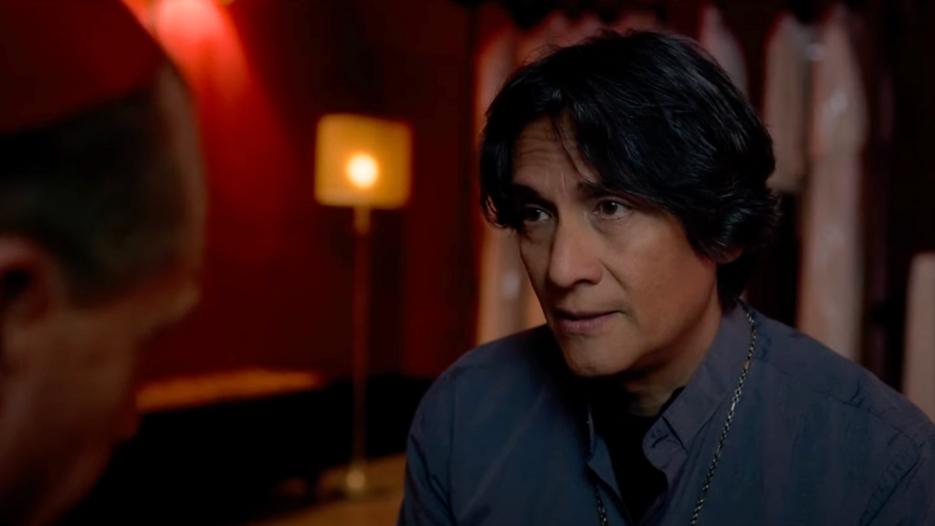 Carlos Diehz in "Conclave" (Focus Features)
