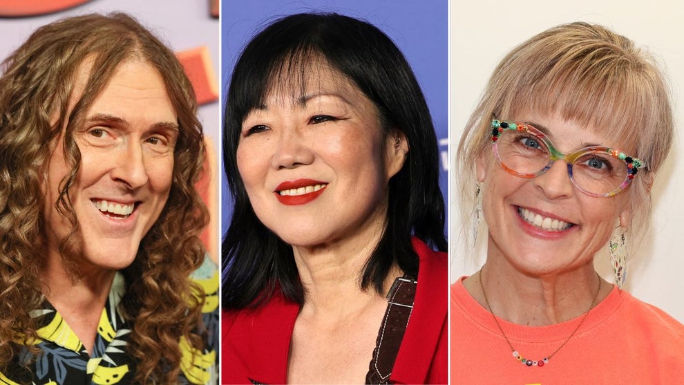 From left to right: Weird Al Yankovic (Credit: Rodin Eckenroth/Getty Images), Margaret Cho (Credit: Maya Dehlin Spach/FilmMagic) and Maria Bamford (Credit: Dia Dipasupil/Getty Images)