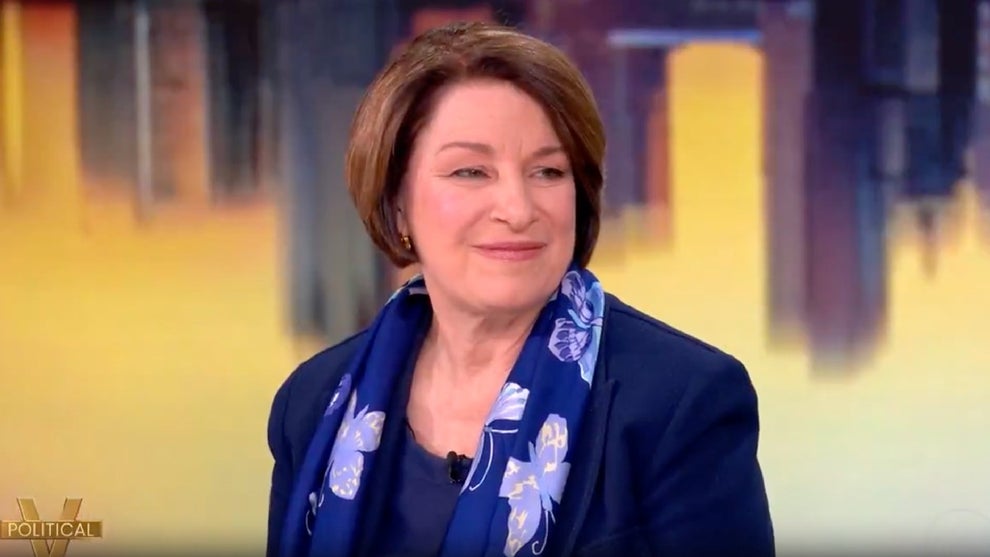 Amy Klobuchar on "The View" (ABC)