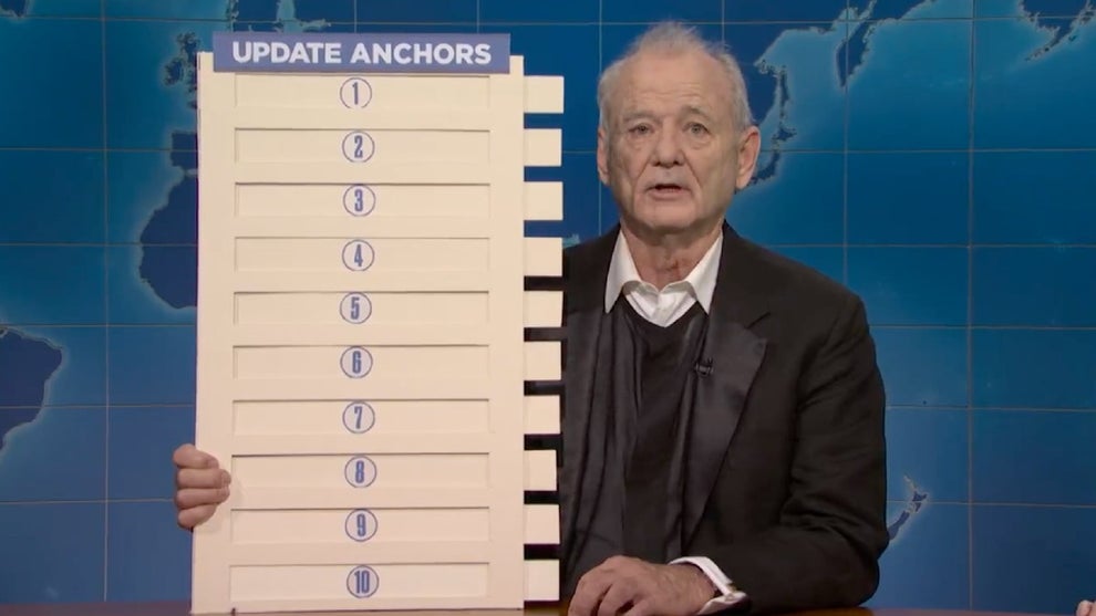 Bill Murray on Weekend Update for "SNL50" (NBC)