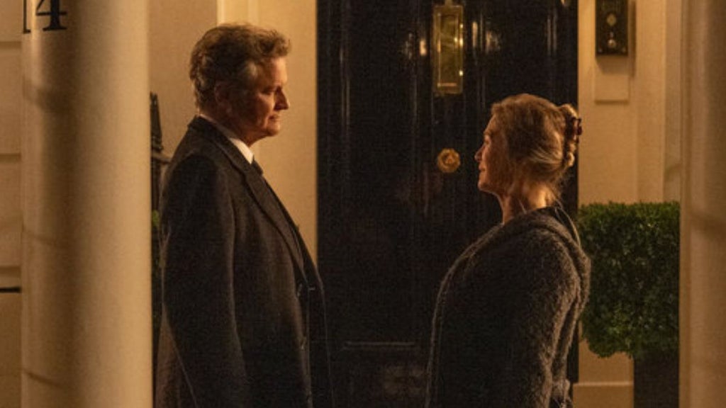 Colin Firth and Renée Zellweger in "Bridget Jones: Mad About the Boy" (Peacock)
