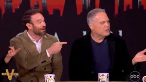 Charlie Cox and Vincent D'Onofrio on "The View" (Credit: ABC)