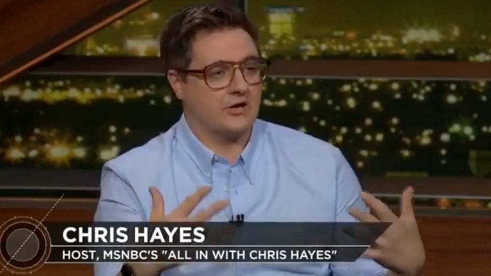 Chris Hayes on 'Real Time with Bill Maher' (HBO)