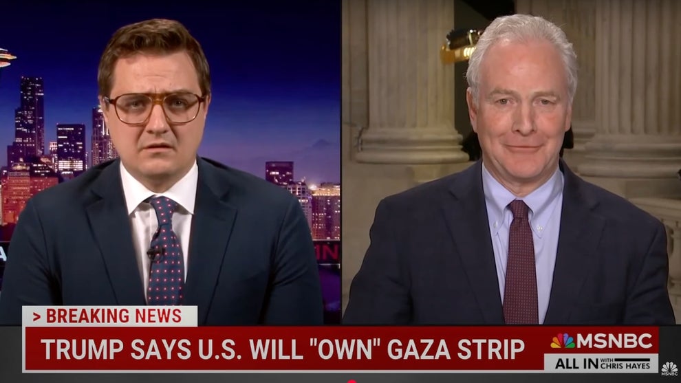 Chris Hayes and Sen. Van Hollen (MSNBC)