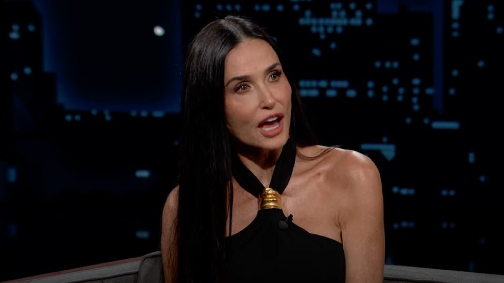 Demi Moore on "Jimmy Kimmel Live!" (ABC)