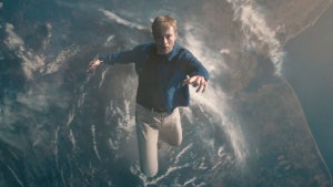 Joseph Quinn as Johnny Storm in Marvel's "The Fantastic Four: First Steps" (Marvel Studios)