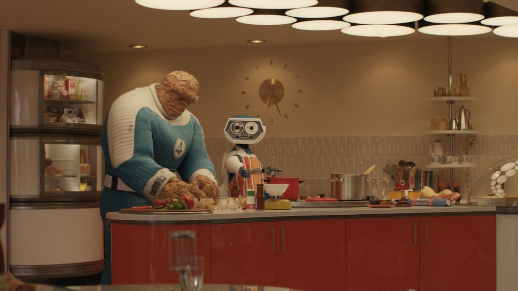 Ebon Moss-Bacharach as Ben Grimm in Marvel's "The Fantastic Four: First Steps" (Marvel Studios)