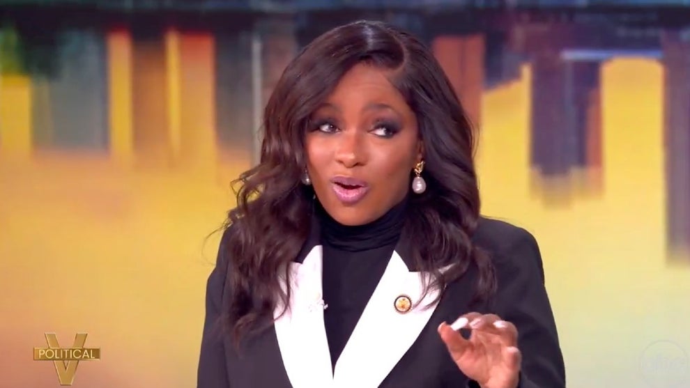 Jasmine Crockett on "The View" (Credit: ABC)