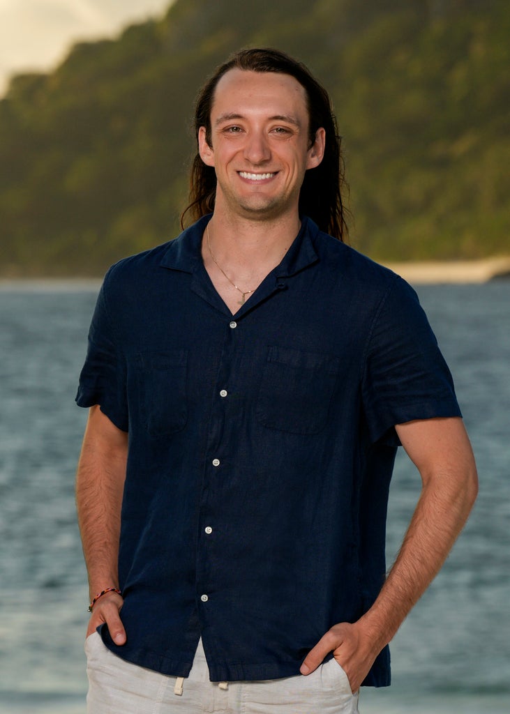 Justin Pioppi from "Survivor" Season 48 (Credit: Robert Voets/CBS)