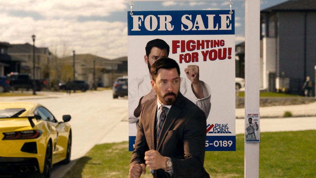 Drew Scott as Jeff Zaks in Love Hurts (Universal Pictures)