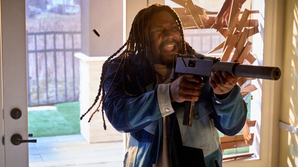 Marshawn Lynch in Love Hurts (Allen Fraser/Universal Pictures)