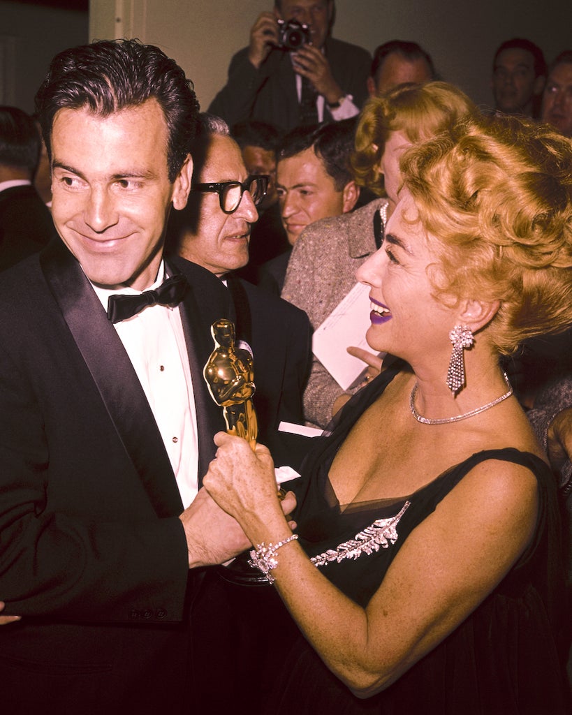 Maximilian Schell with Oscar