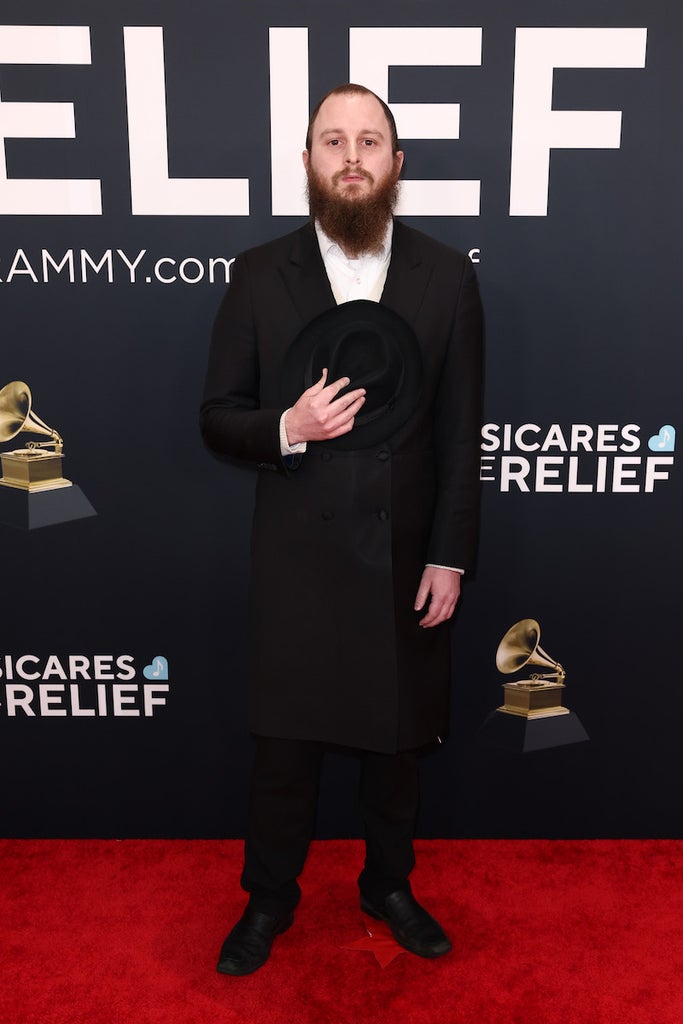 Moshe Reuven at the 2025 Grammys