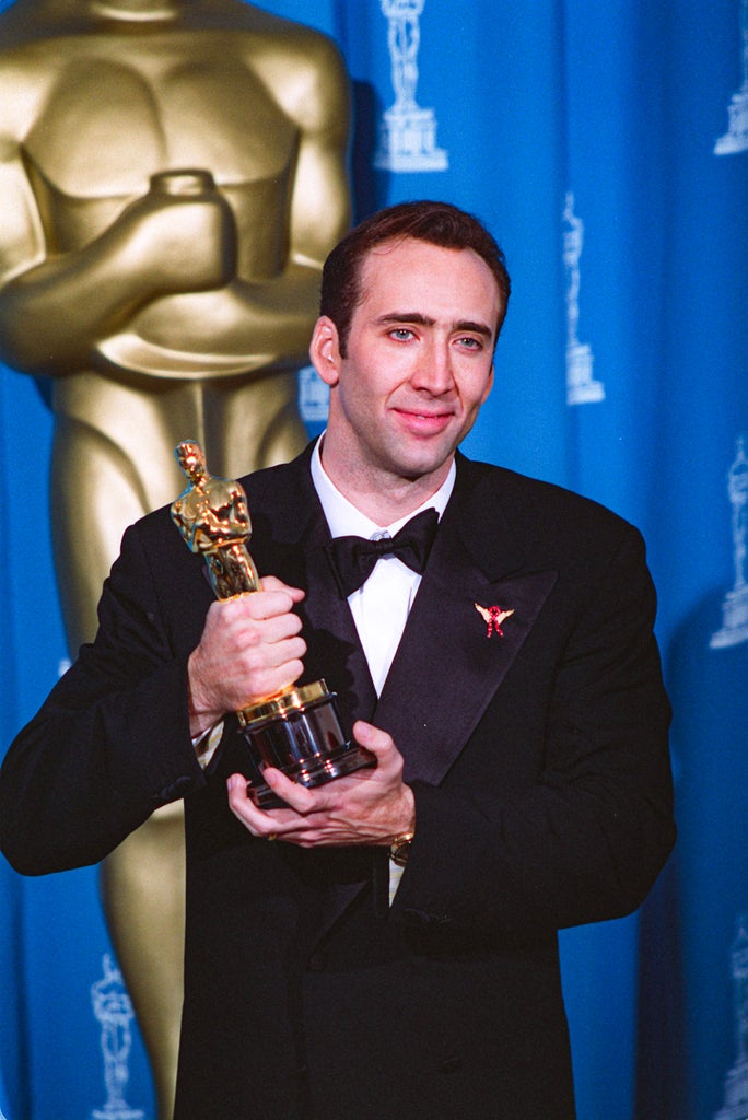 Nicolas Cage at 1996 Oscars