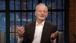 Bill Murray on "Late Night With Seth Meyers" (NBC)