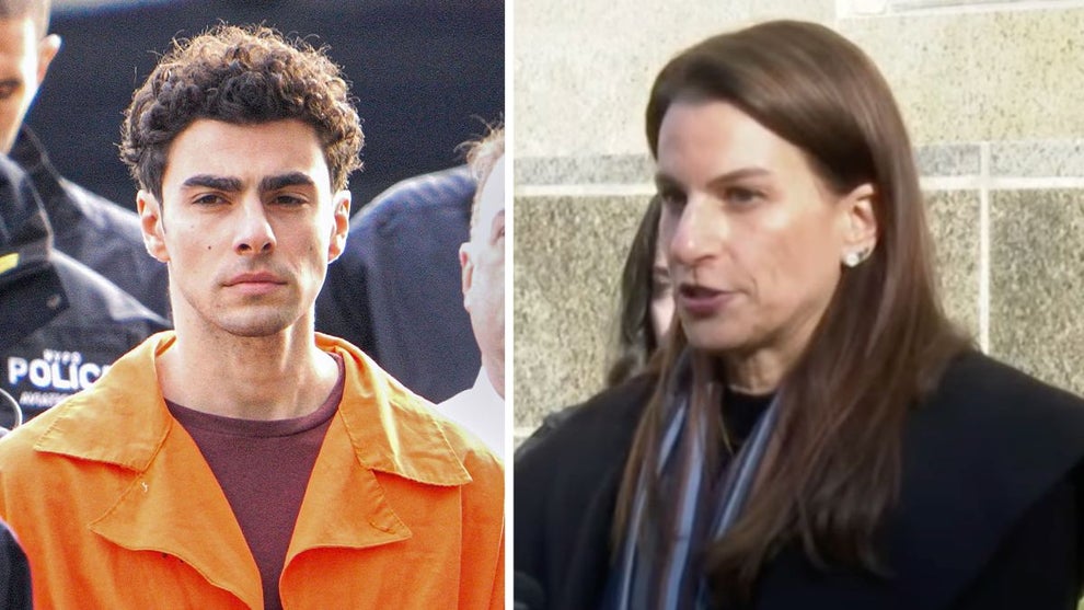 Luigi Mangione and attorney Karen Friedman Agnifilo (Getty Images)