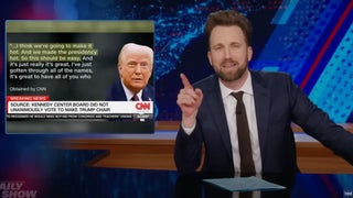 Jordan Klepper Gives an Exclusive Look at Trump’s Hot, New Kennedy Center and Casino | Video